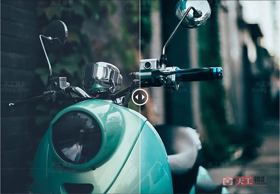 王家卫风格港风暖系怀旧复古Lightroom调色预设 天工07号