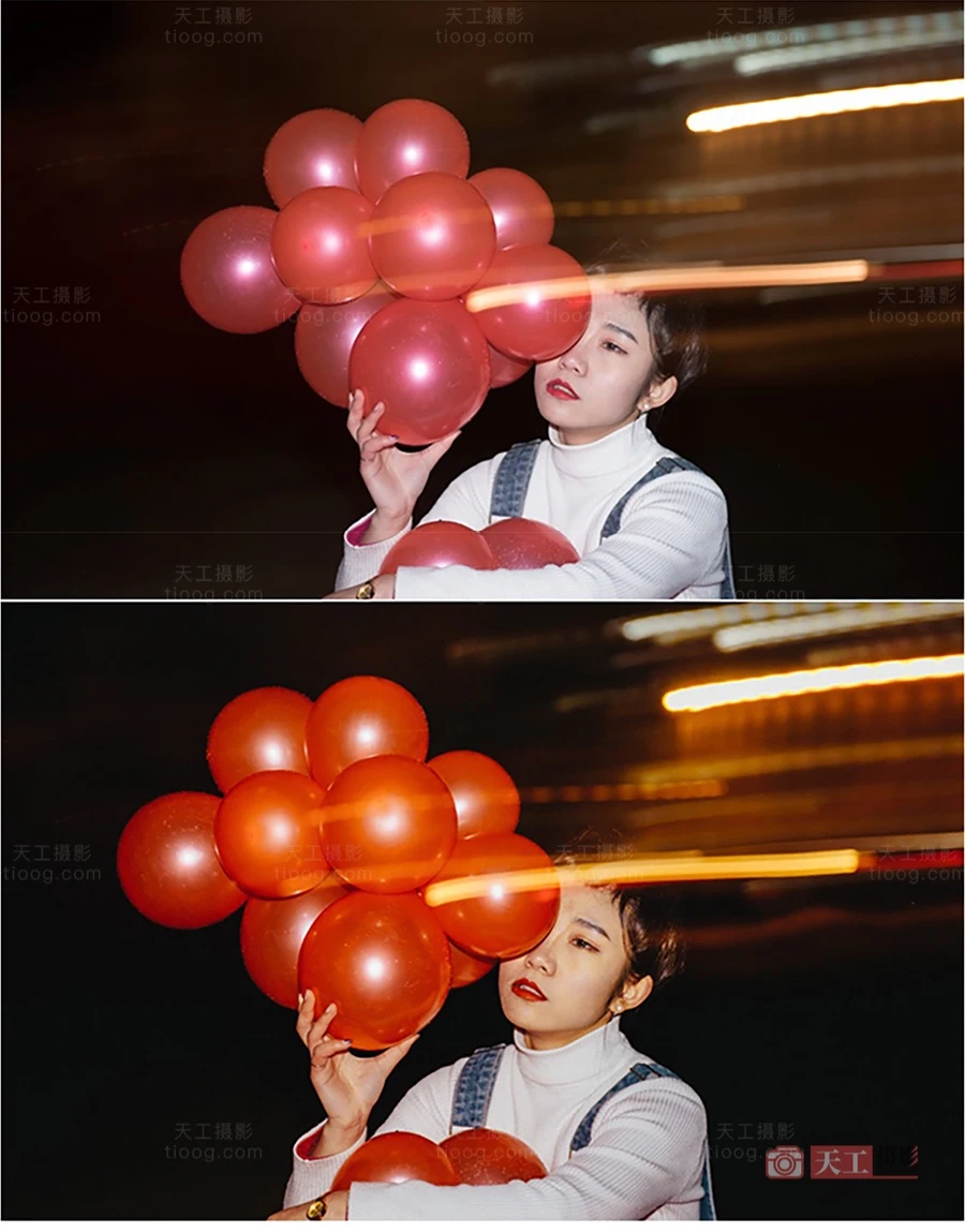 王家卫风格港风暖系怀旧复古Lightroom调色预设 天工07号