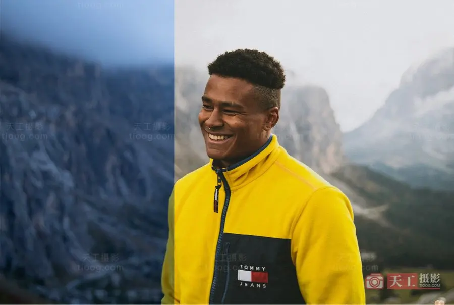 秋季风光航拍Lightroom调色预设 天工08号预设