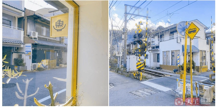 清新日系黄调城市街头拍摄 天工17号预设 4款 [XMP+DNG]