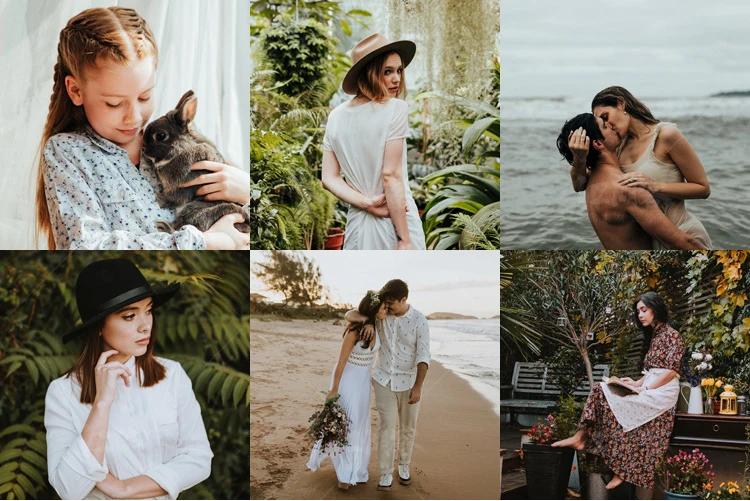 9款LR预设 森林系旅拍胶片人像调色lightroom滤镜 [XMP+DNG格式]