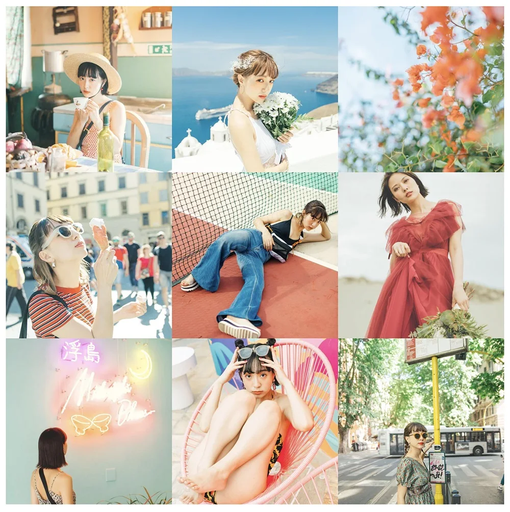 暖色系温暖亮调人像风光街拍lightroom摄影预设 天工06号预设