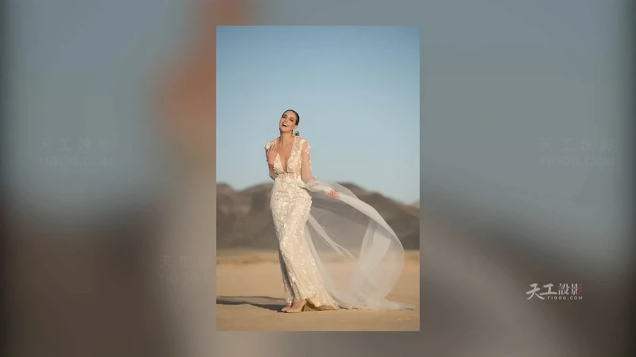 摄影师Jerry Ghionis 时尚人像拍摄系列:干枯湖Alexa摆姿布光教程-中英字幕