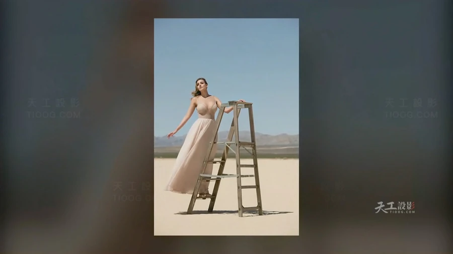 摄影师Jerry Ghionis 时尚人像拍摄系列:干枯湖Alexa摆姿布光教程-中英字幕
