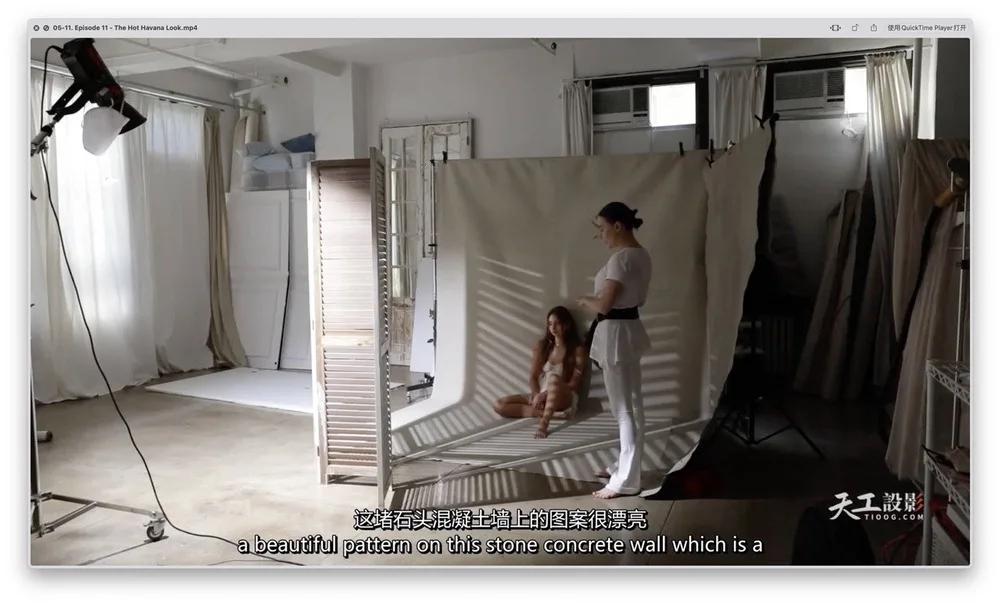 Lola Melani Academy - Beauty and Boudoir 工作室私房闺蜜人像标志性布光及摆姿式教程-中英字幕 [2.5H/2.62GB]