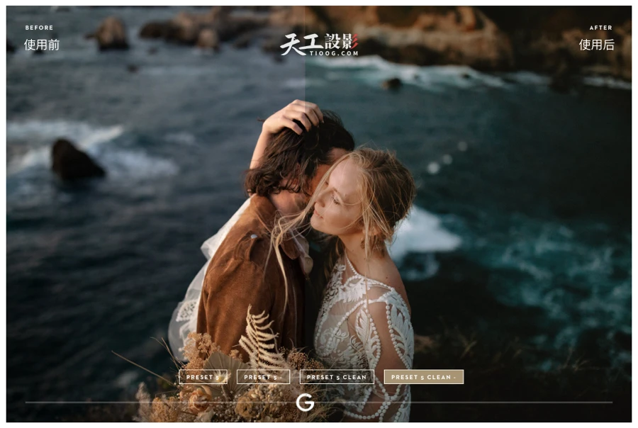 价值$115美元 暖色调全新电影婚礼预设包 G-PRESETS PACK 03 MARK II [54款/xmp]