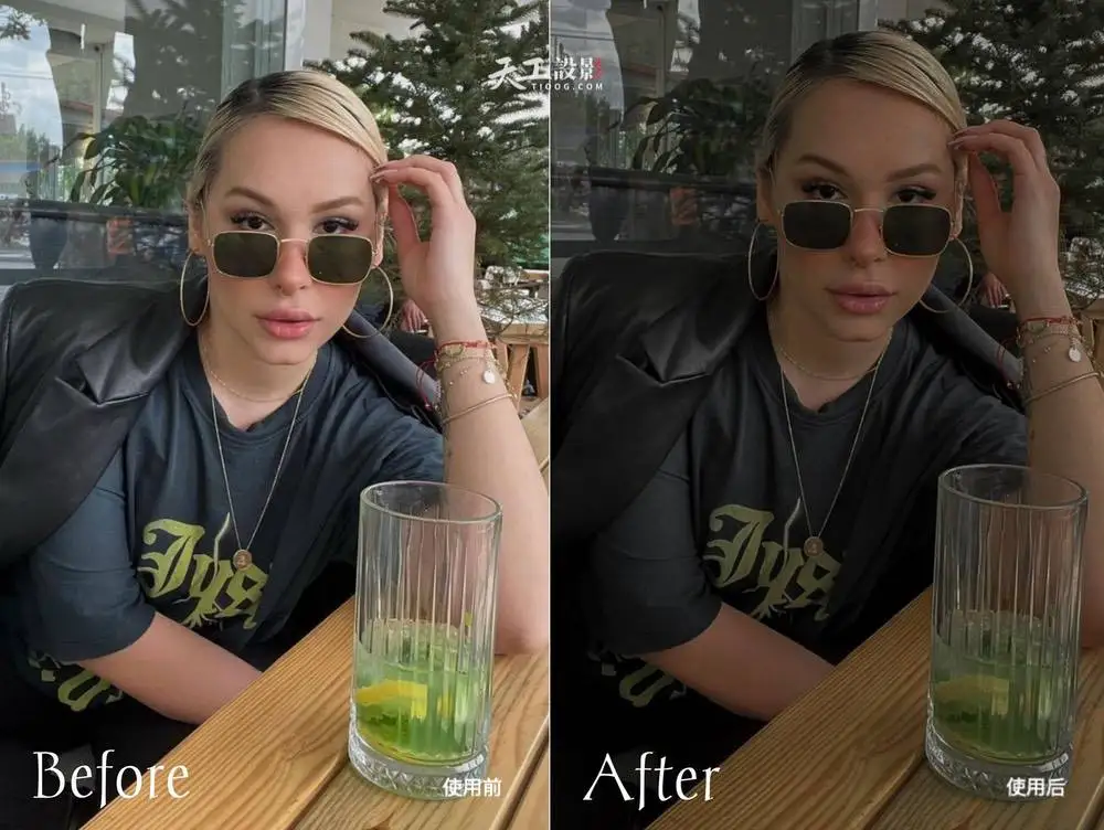 暗黑审美风格预设 Lightroom Dark Aesthetic Influencer Lightroom Presets-Lig [10款/xmp+dng]