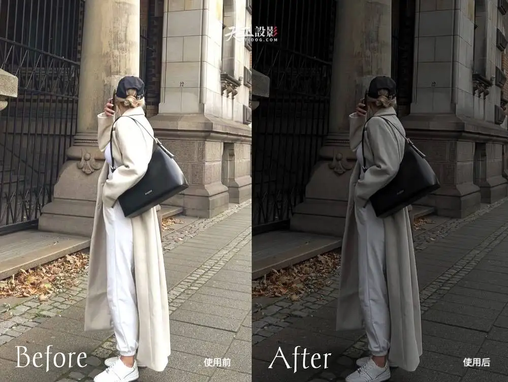 暗黑审美风格预设 Lightroom Dark Aesthetic Influencer Lightroom Presets-Lig [10款/xmp+dng]